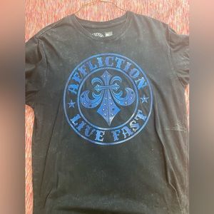 Affliction short sleeved shirt